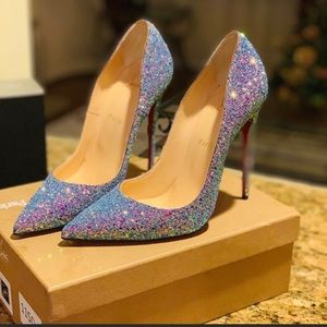 Christian Louboutin So Kate 120 Glitter Dragonfly